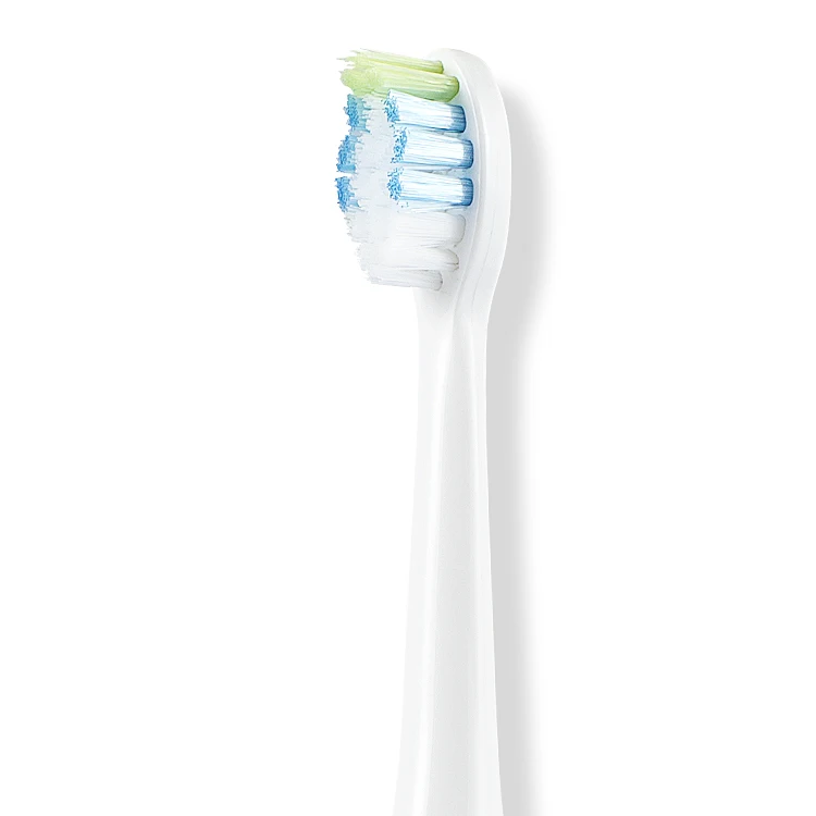 Nylon bristle double headed clever sonic teeth brush toothbrush