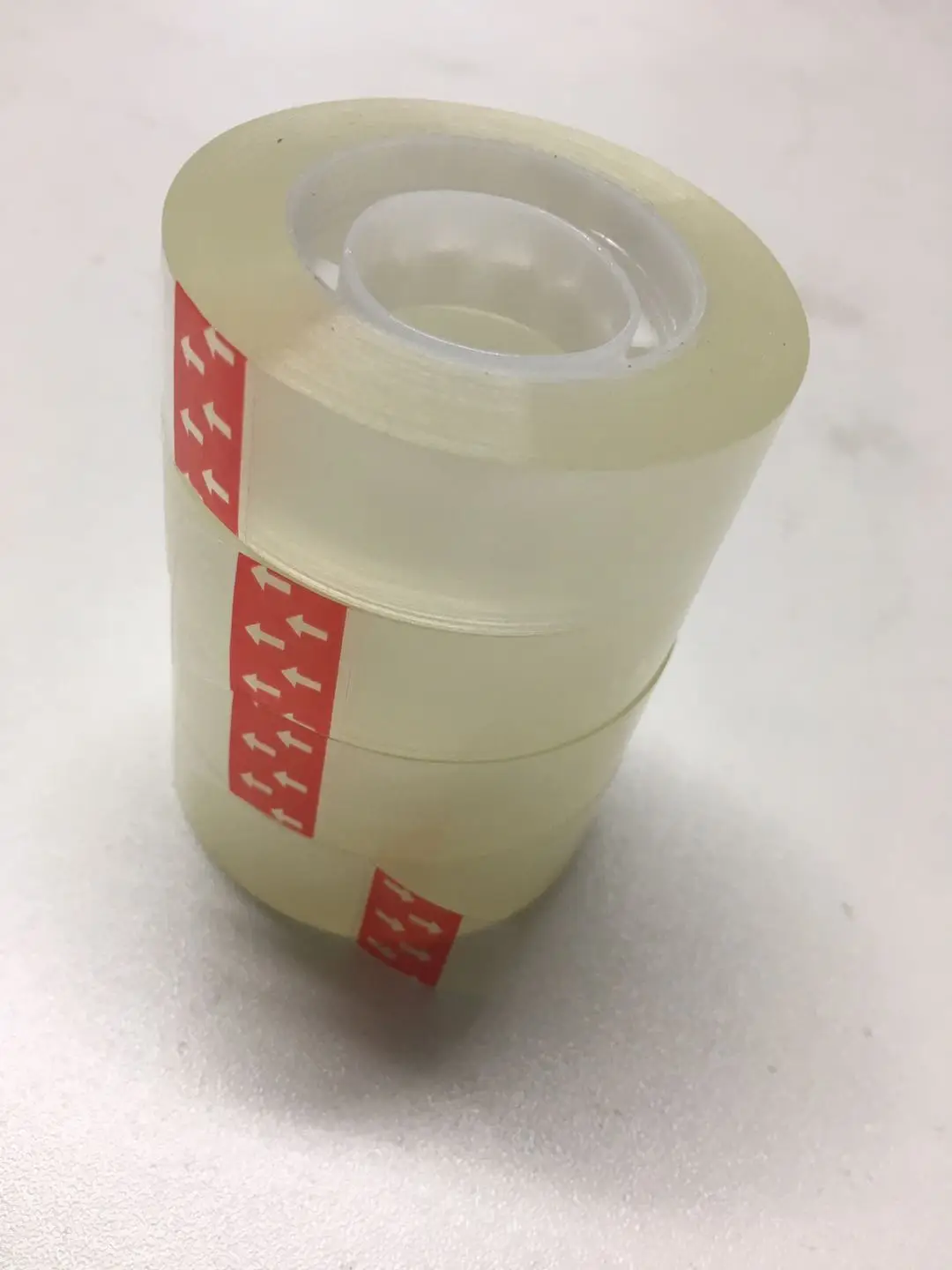 High quality cheap Strong stickness Transparent Bopp adhesive Stationery tape for