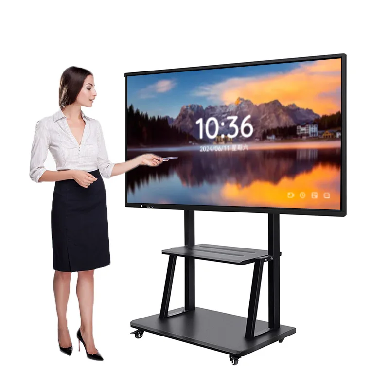 65 inch Wireless Control Multi Touch Points Smart Board Interactive Whiteboard Digital Board For Classroom Education