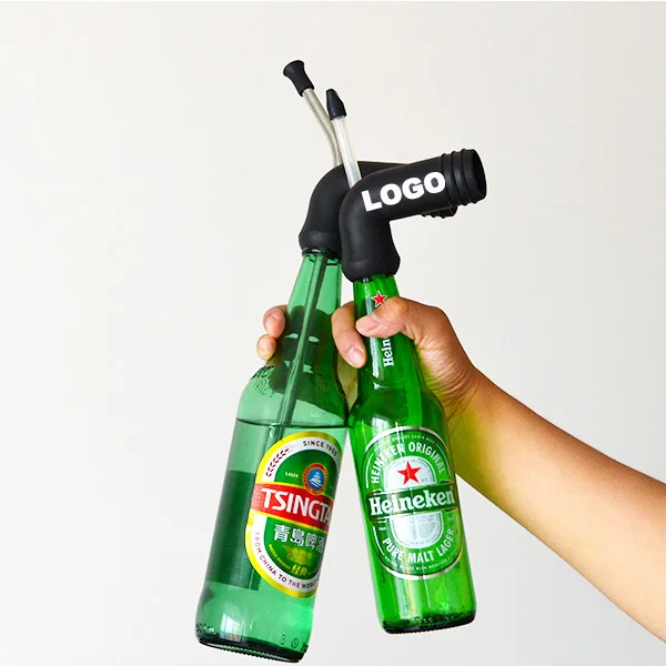 2021 Custom logo Party game beer drinking snorkel