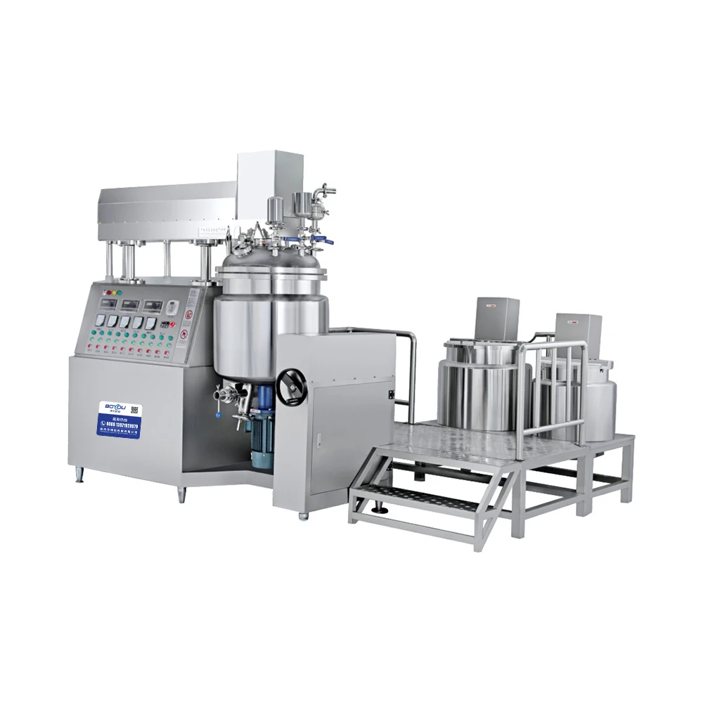 Factory Price Equipment Cosmetic Homogenizer Mixer Shear 50 L Lab Gel Mixing Machine