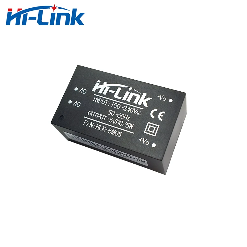 220V to 5V 1A 5W AC DC power Isolated module Low ripple HLK-5M05 Step down power supply