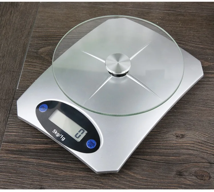 10 kg Kitchen Scale Health Food Vegetables Weighing Tempered Glass Electronic scale