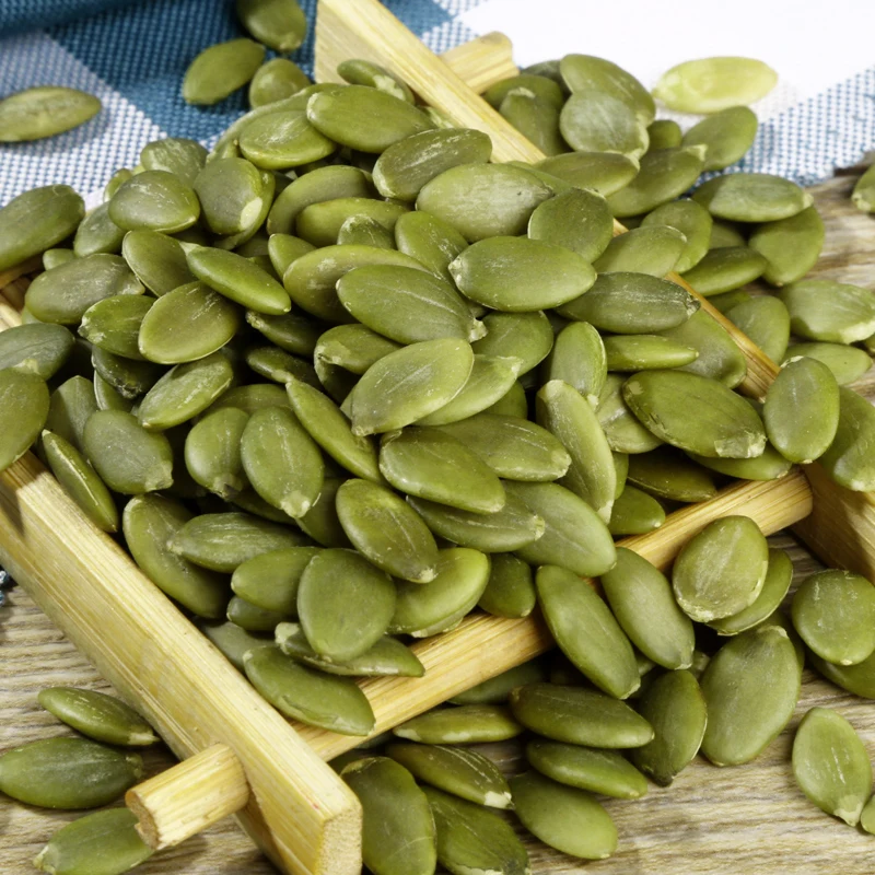 Новейший урожай семян тыквы, ядра, блестящая кожа