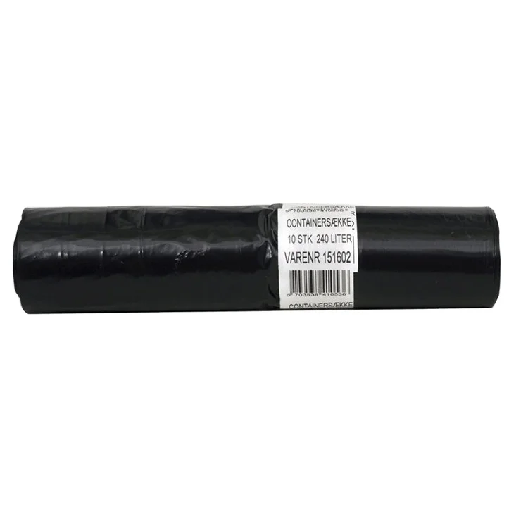 Recyclable Compostable Biodegradable Heavy Duty 13 30 45 50 60 65 95 100 Gallon Black Plastic Garbage Rubbish Trash Bag