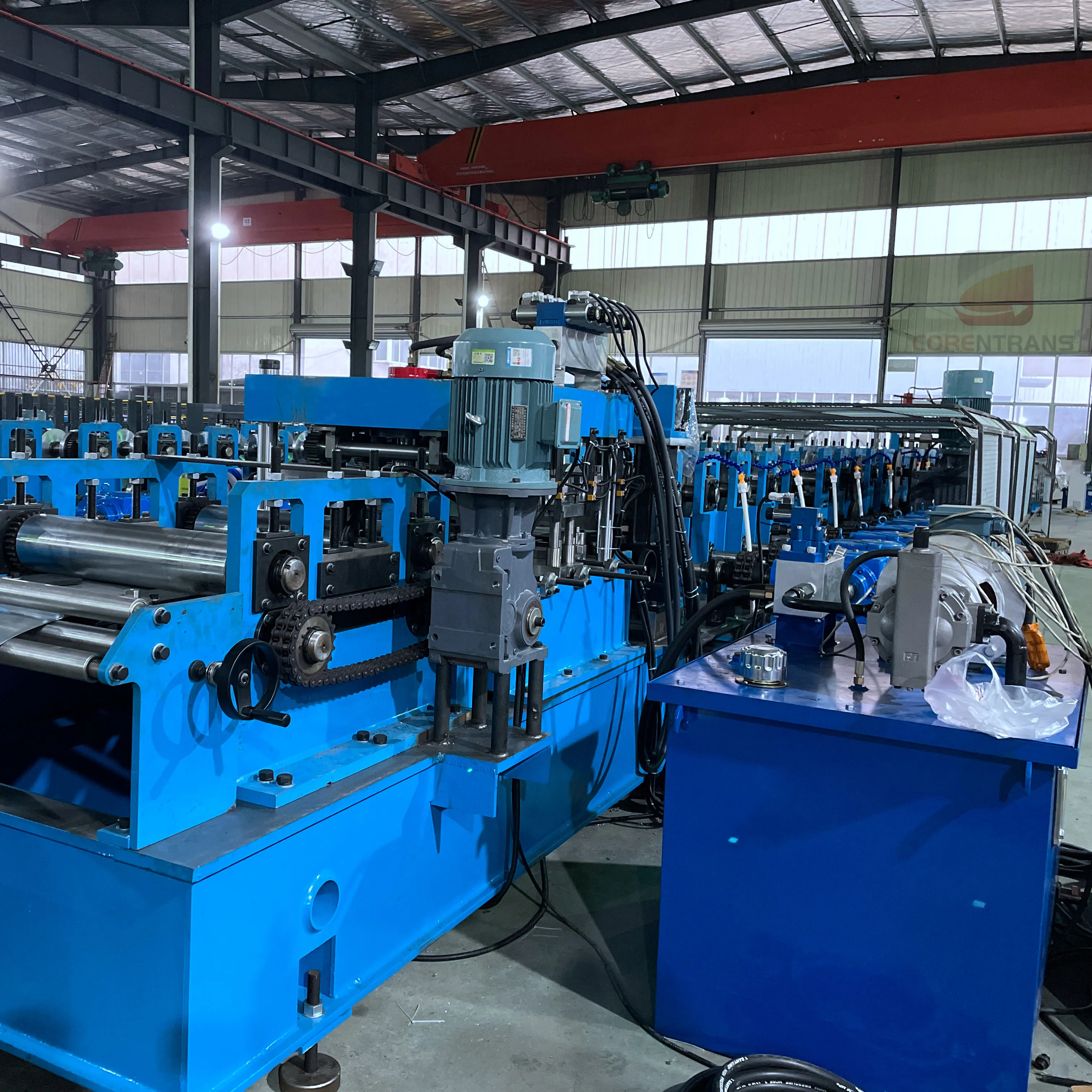 
High Quality Light Weight Cold Formed Galvanized Steel C Purlin Machine for Sale 