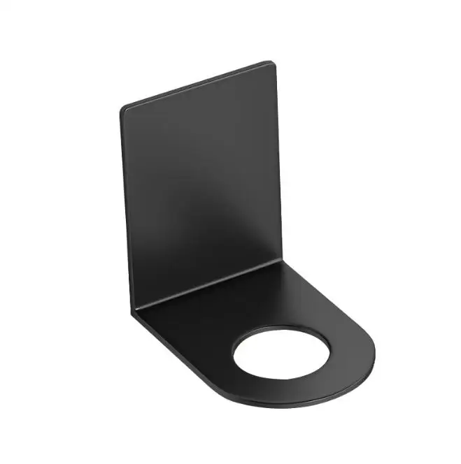 Custom wall mount stainless steel shower gel bottle bracket