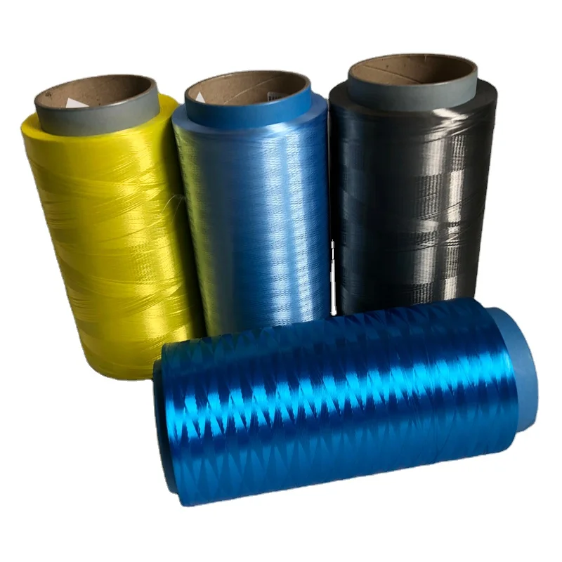 UHMWPE High Modulus Polyethylene Yarn 400D Black Safe Thread UHMWPE Cut-Resistant Fiber UHMWPE High-Strength Filament