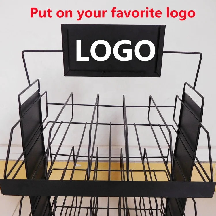 Desktop Store Retail Mobile Phone Accessories Stationery Sticker Postcard Gift Card Toy Jewelry Metal Wire Display Rack Stand