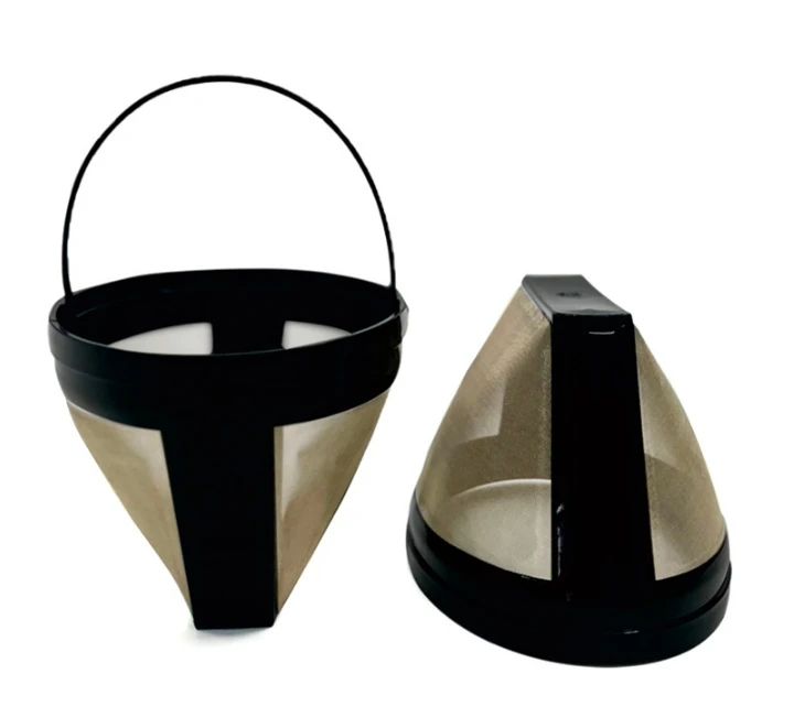 Gold Mesh Coffee Filter for Coffee and Coffee Maker