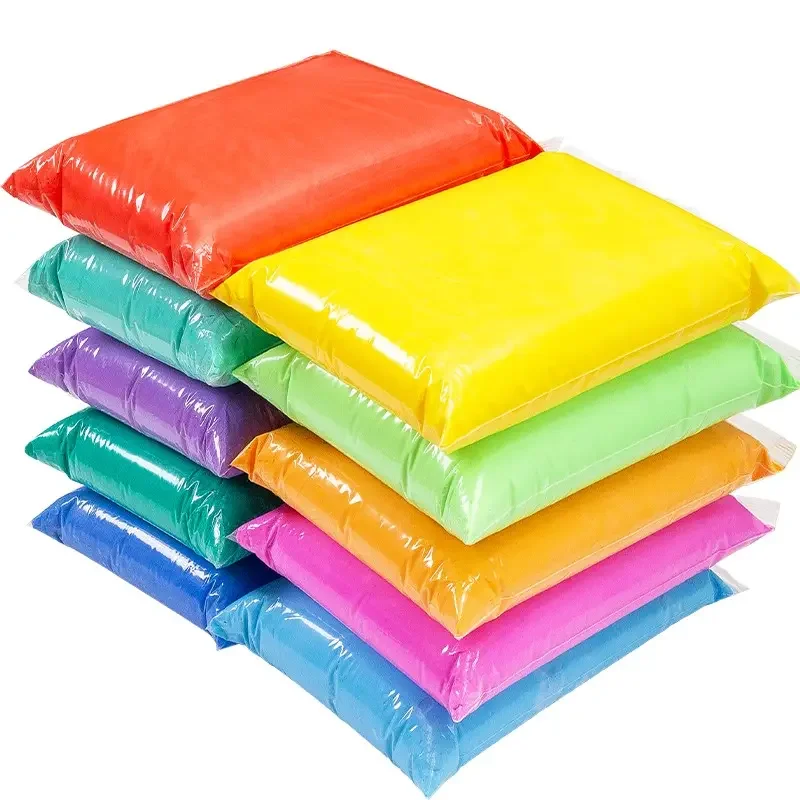 100 г Нетоксичная детская развивающая глиняная форма для моделирования, игрушка, пластилин, полимерная воздушная глина, суперлегкая глина