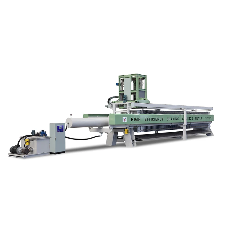JingJin high efficiency industrial automatic filter press solid liquid separation equipment for wastewater treatment