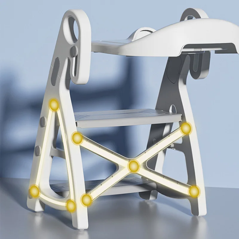 new arrival baby potty seat with ladder plastic toddler toilet seat