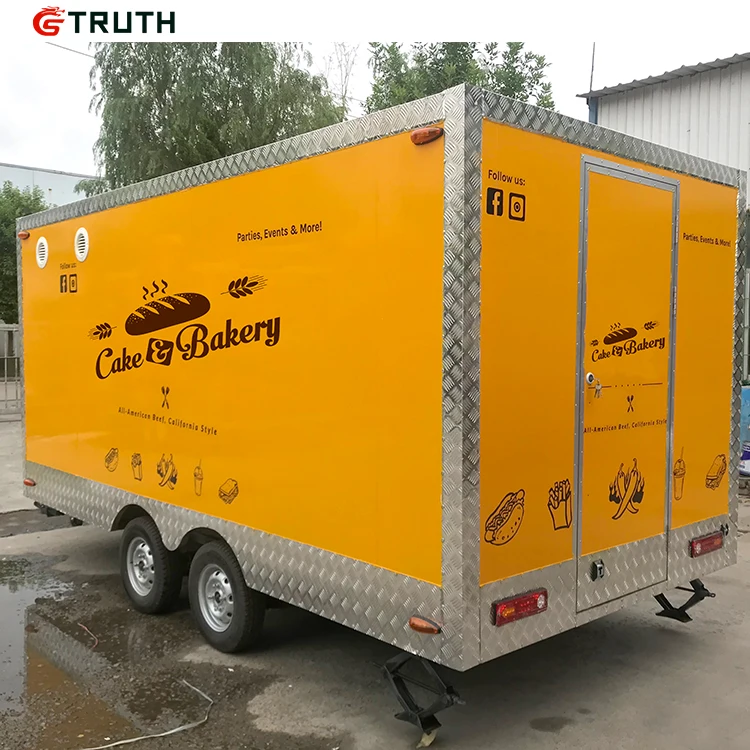 Квадратные кухонные прицепы Catering для