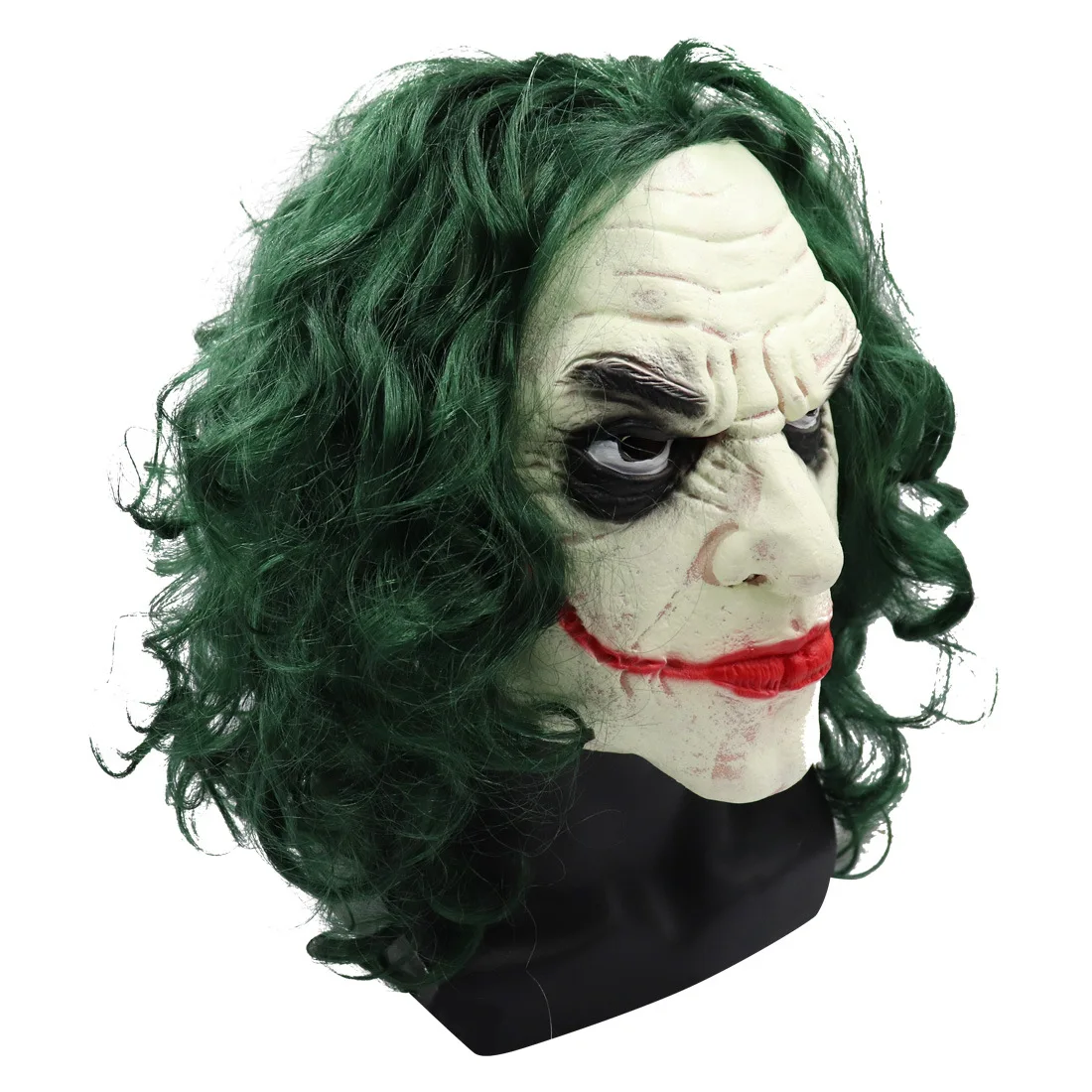 
Joker Clown Mask Halloween Black and White Clown Mask Spoof Horror Ball Performance Costume 