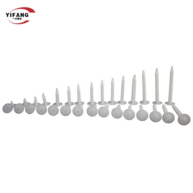 Factory direct deal no rust resistance plastic insulation fastener Wall insulation board nail