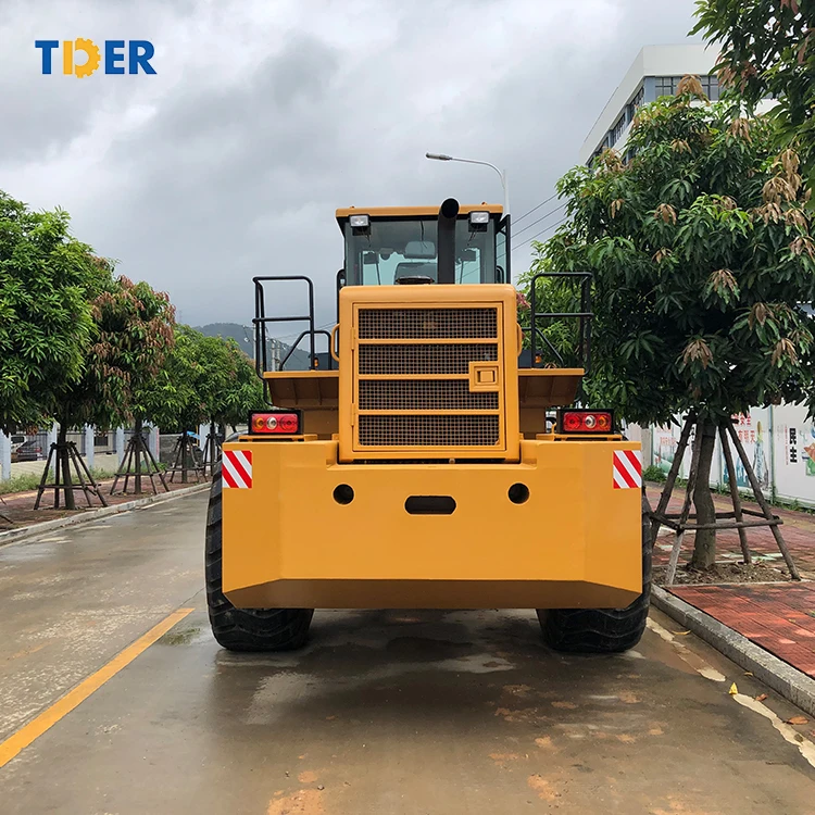 TDER LW800KN New front loader 8000kg 8t 8ton wheel loader with pilot control