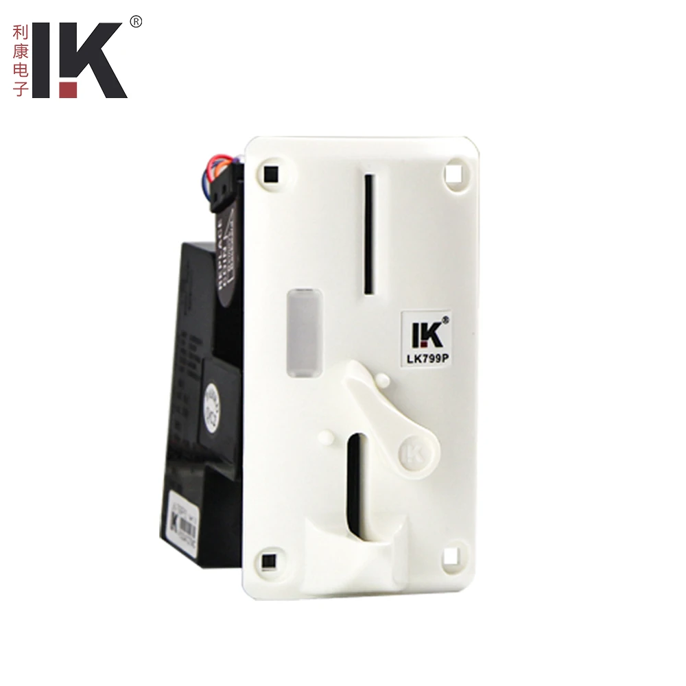 Capsule Vending Machine Coin Mechanism Coin Acceptor LK799P white For Gumball Machine