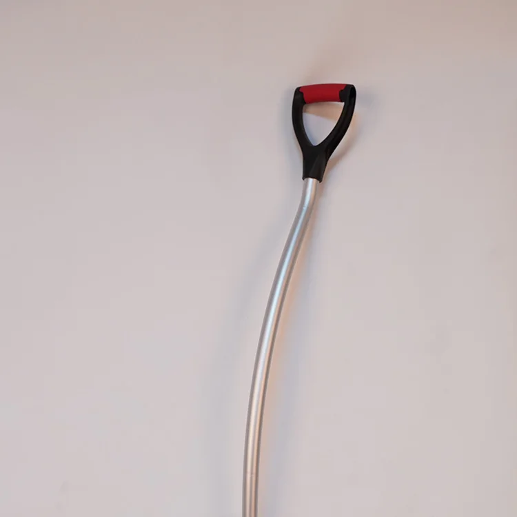 Plastic Snow Shovel Snow Removal with metal handle with transparent head normal pack