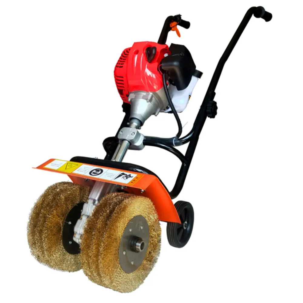 Hot Selling 2.2 Kw-4kw Walking Electric Color Steel Tile Derusting Machine Metal Derusting Machine