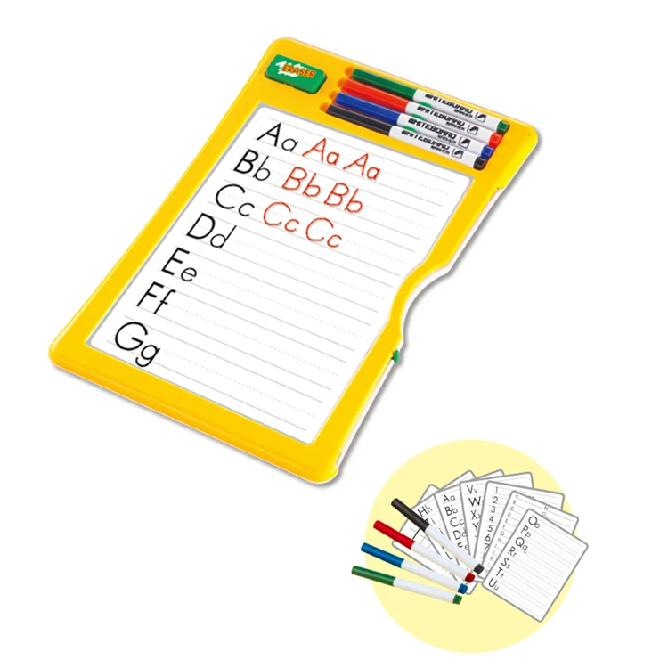 KSF Educational Toys English Alphabet Letter Learning Set Art Wordpad Drawing Board For Kids