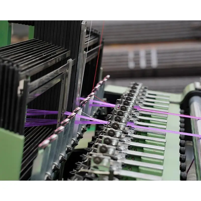 Narrow Weaving Machine 8/55 Needle Loom Easy Operated Loom Elastic Band Narrow Tapes Making Machine