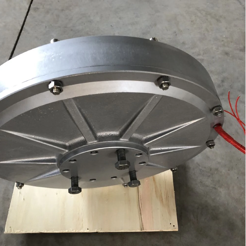 5 кВт 7 10 низкочастотный бесщеточный динамогенератор с низким крутящим моментом Постоянный Магнит ветрогенератор