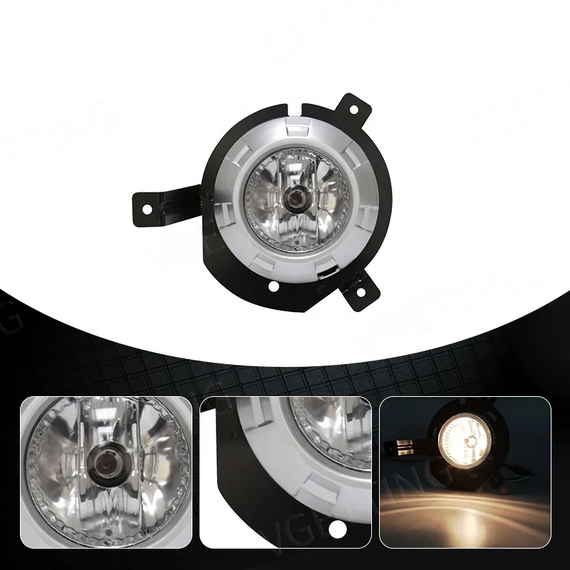 Fog Light Halogen 12V Front Bumper Driving Lamp For Mitsubishi Triton L200 2006 2007 2008 Car Accessories