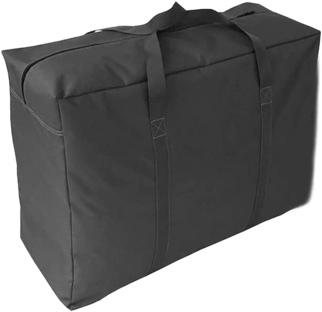 Oxford Quilt Storage Bag Collapsible Plus Size Comforter Container Home Storage Organizer Blanket Clothing Storage