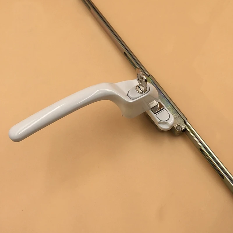 UPVC Aluminium Vertical Casement Sliding Window Handle Lever White Hardware Manufacturer