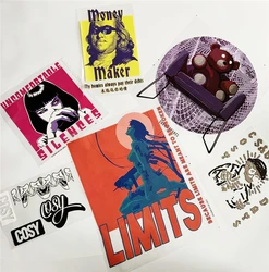 Custom DFT Iron on Heat Transfer Sticker Vinyl Iron on Decal Patches Heat Transfers for Tshirts