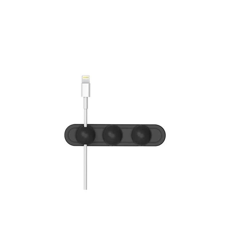DS2353 Cord Organizer Magnetic Cable Holder Desktop Multipurpose Cord Keeper Cable Management Clips Magnetic Cable Organizer