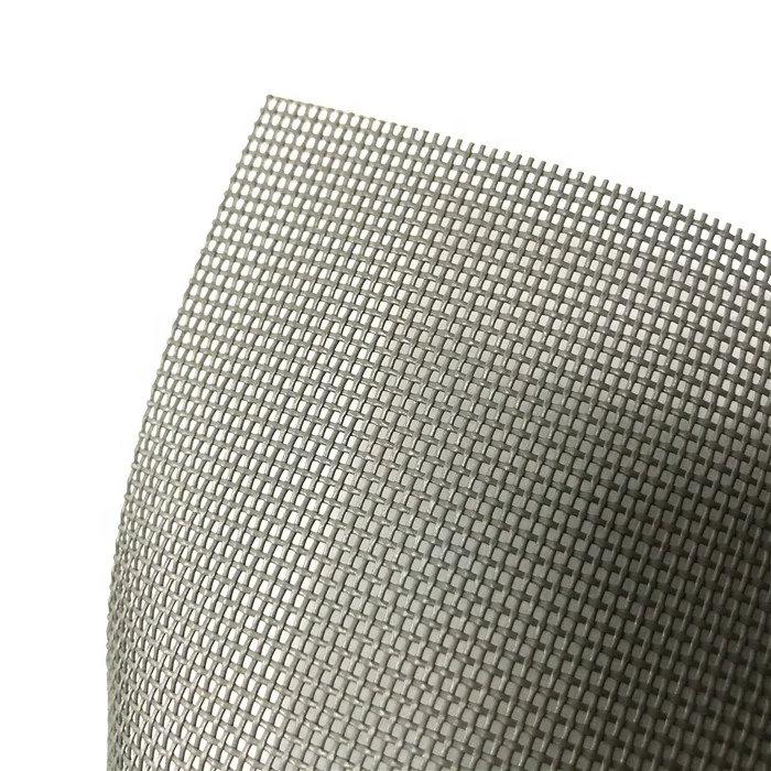 1*1 pvc woven mesh fabric vinyl coated polyester mesh