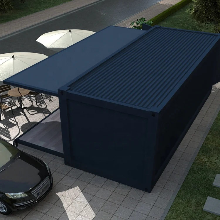 New design prefab small one two story house brazil prefabricated container house