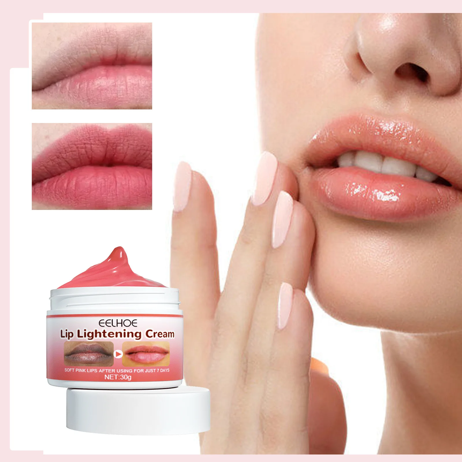 Moisturizing and brightening lipstick to prevent dry and cracked lips from peeling and fade lip lines
