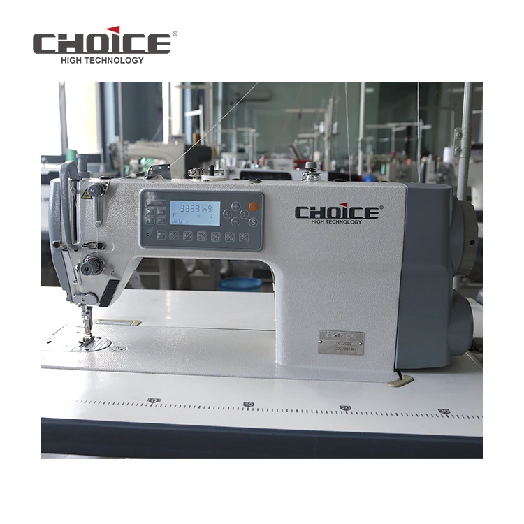 GC7200C компьютеризированная швейная машина нового типа с прямым приводом и одной иглой шаговым