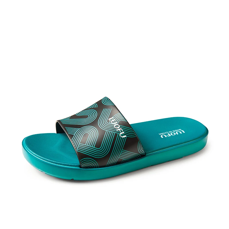 luofu 2021 High Quality EVA fashion sublimation slippers for men wholesale