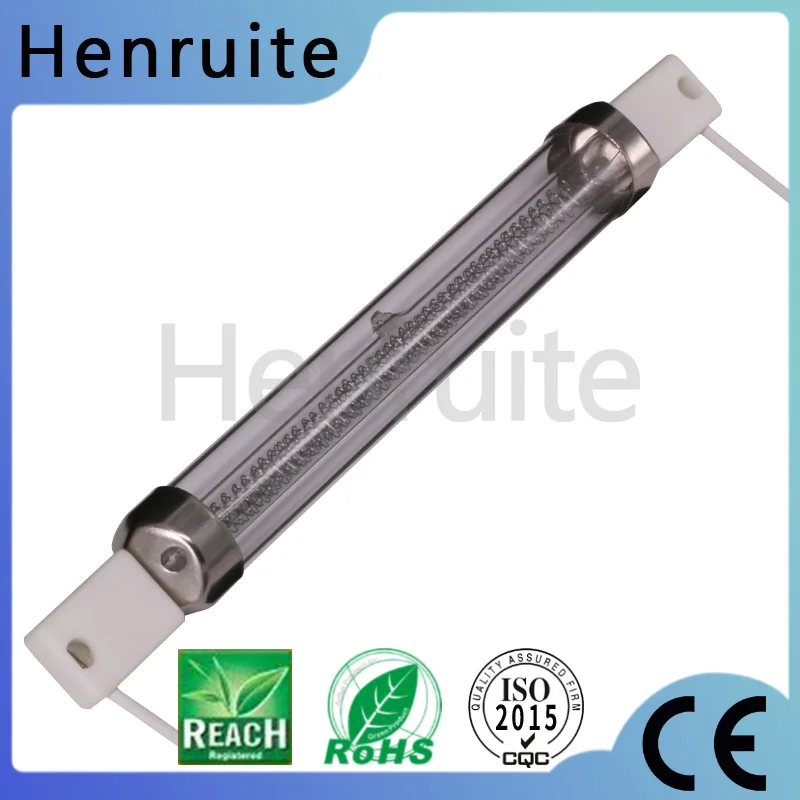 Jacketed Ruby Tube 19mm530mm1500w Halogen Lamps Quartz Infrared Heating Lamps For Car Painting