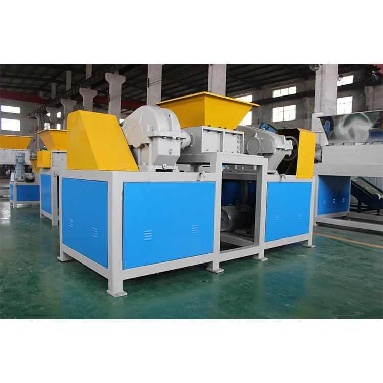 Industrial Heavy Duty Large Plastic Recycling Machinery Cutting Shredder
