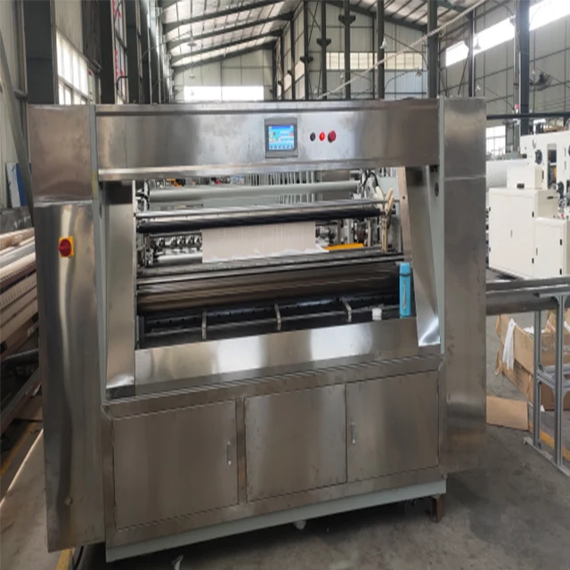 LF-1500 Full Automatic Dry Wipes Rewinding Machine