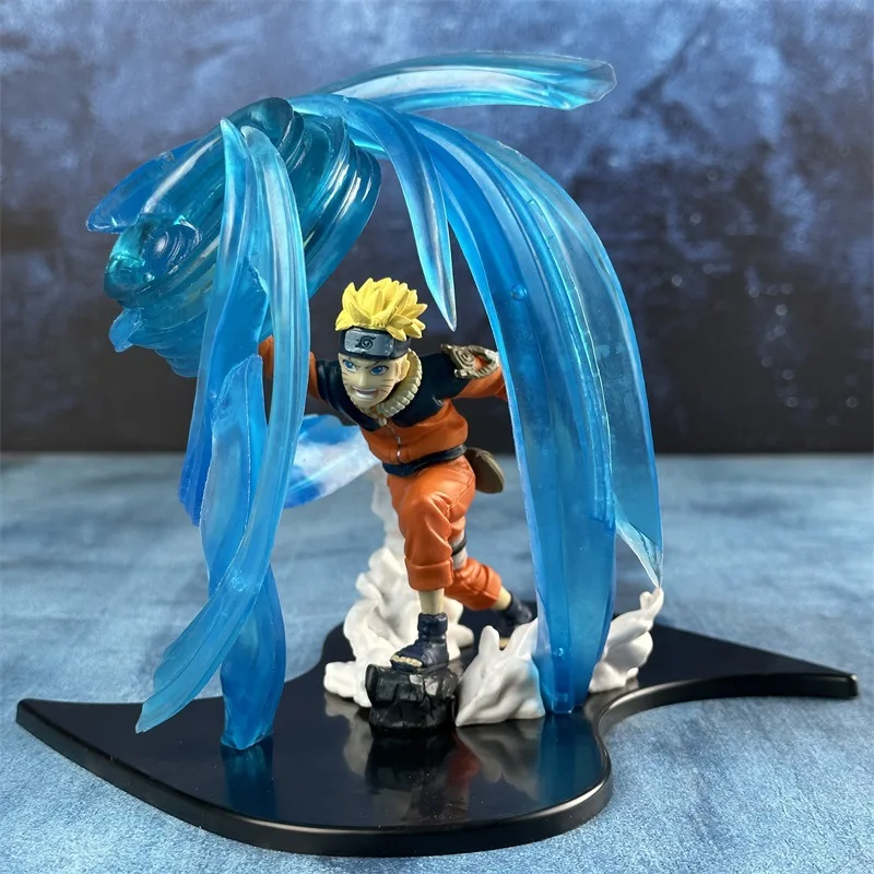 Лидер продаж 2024 гибкая пластиковая активная фигурка коллекционная Narutos Uzumaki анимационные производные