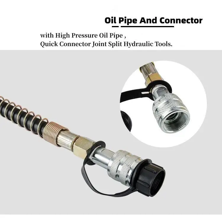 CP-180 Steel Hydraulic Pump Ultra-High Pressure Hand Operated Manual Type with Gauge