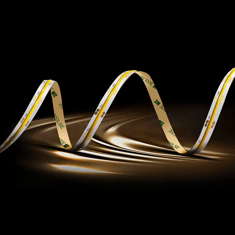 Fcob white led strip light RA>90 high density 480leds flexible fcob led strip light DC24V