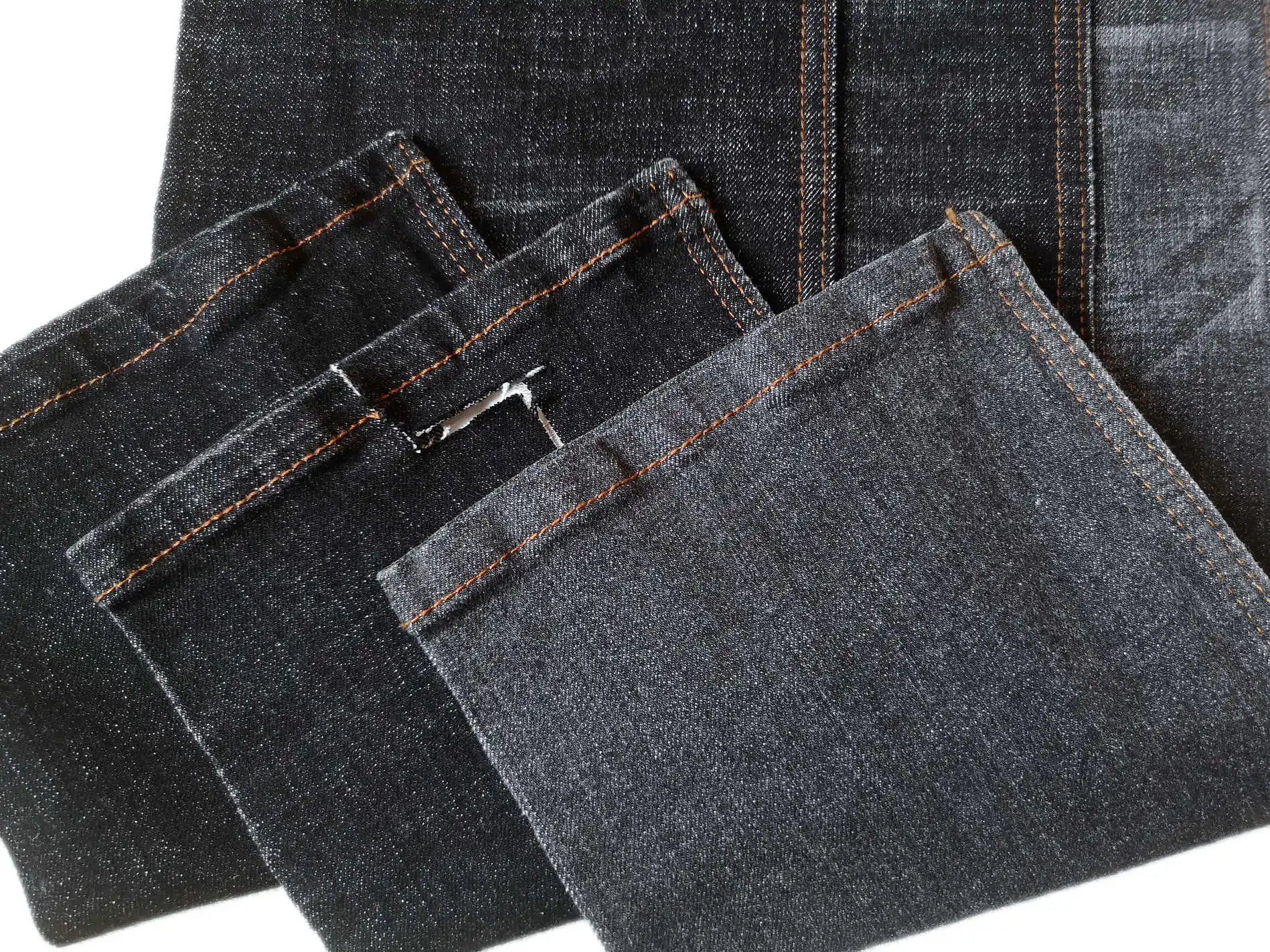 K899 TR stretch cotton polyester woven big density high spandex denim fabric