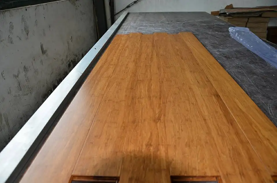 
Indoor carbonized 14mm strand woven high density bamboo flooring 