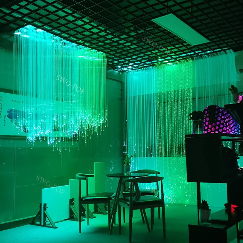 Hot sale 0.5mm Diameter PMMA End Glow Fiber Optic Cable For Car Starlight Headliner Kit Home Ceiling