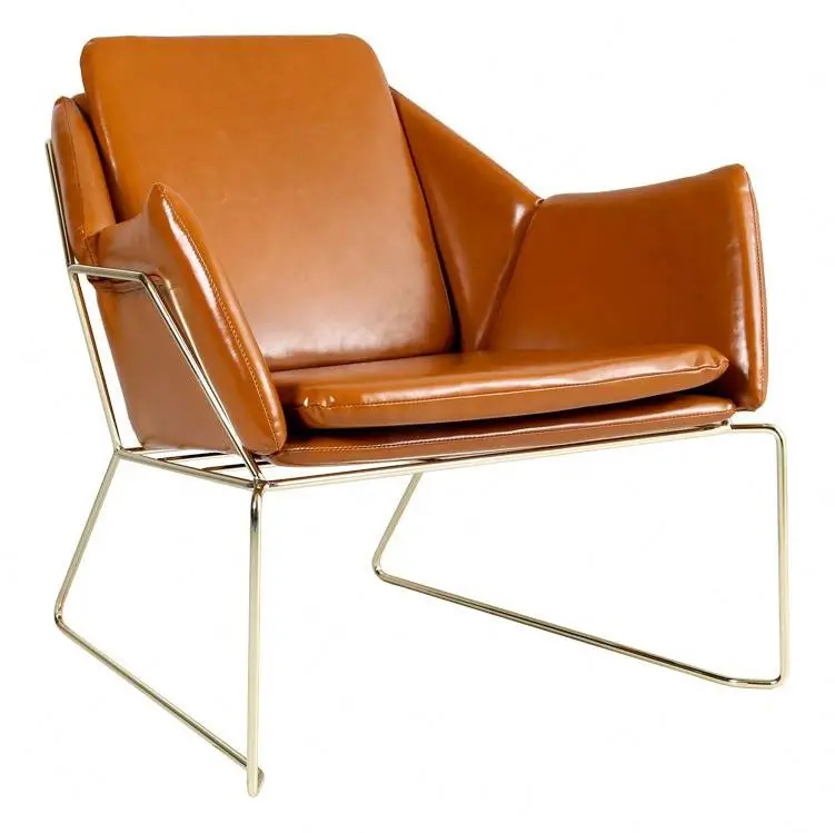 Plywood Dining Chair With Wonderful Curve Simple Pu Leather Modern Elegant Restaurant Matching Stools