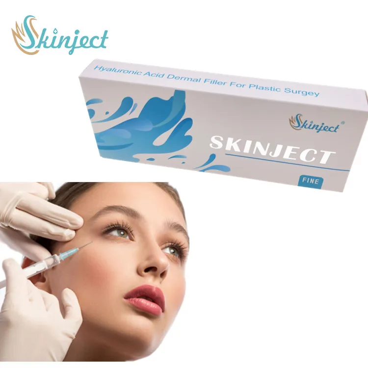 
Skinject 2ml Fine Remove Wrinkles Hyaluronic Acid Injectable Dermal Filler For Face Ha Injection 