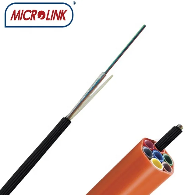GCYFXTY 4 6 8 12 24 cores  SM G.652D  G.657A1 G.657A2  micro duct  unitube Air blown fiber optic cable