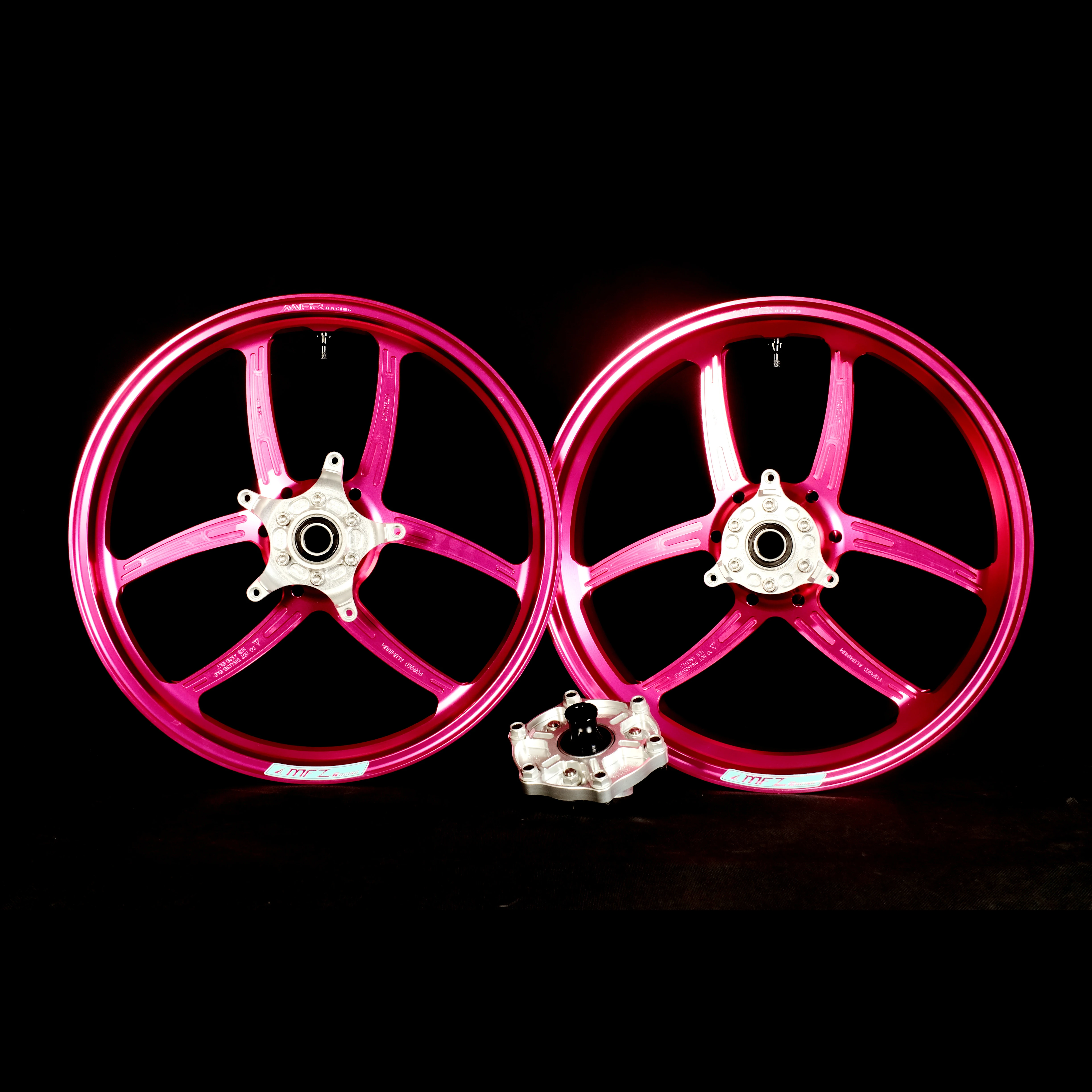 2022 hot selling chrome fat racing forged motorcycle rear hub with disc brake motorcycle sport alloy wheel rim hubs